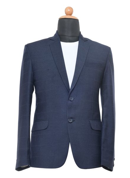 Blazer & Coats Tweed Formal Wear Regular fit Single Breasted Basic Check Regular Coat La Scoot